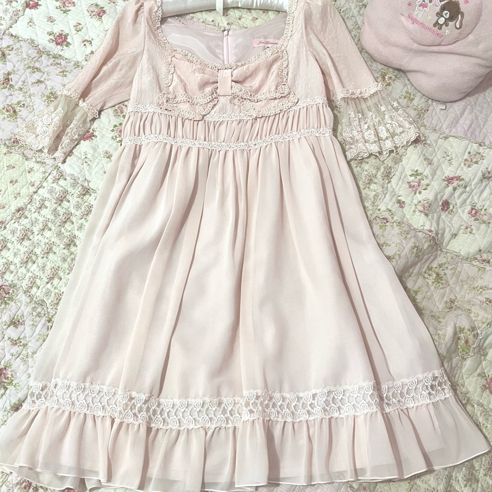 jesus diamanté dress